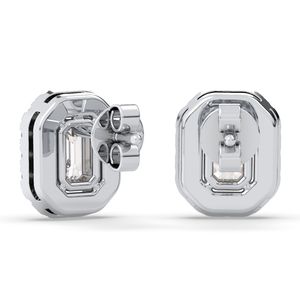 REYES – boucles d'oreilles à vis en argent Sterling 925, nouveau Design, Moissanite VVS, pour femmes, cadeau de mariage classique, bijoux fins - Product Image 2