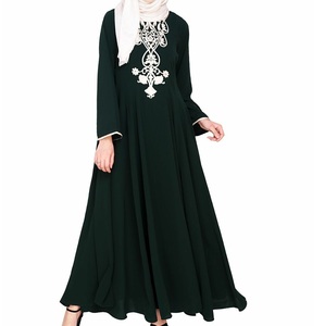 Nouvelle Collection 2026 : Robe Abaya Simple et Tendance pour Femmes Musulmanes – Vêtement Islamique Traditionnel de Dubaï, Hijab en Polyester, Abayas Longues Respirantes - Product Image 1
