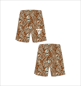 Pantalones cortos de camuflaje índigo morado para hombre, pantalones cortos de verano con patrón de tono violeta orgánico abstracto, ropa informal para calle, pantalones deportivos para gimnasio - Product Image 4