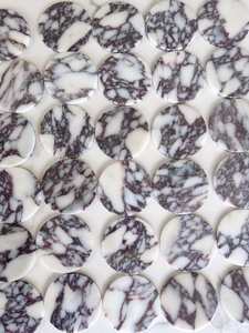 High on Demand <b>Marble</b> Round Coaster <b>Set</b> With Natural Stone Finish For Storage <b>Coffee</b> <b>Table</b> Decor Kitchen - Product Image 5