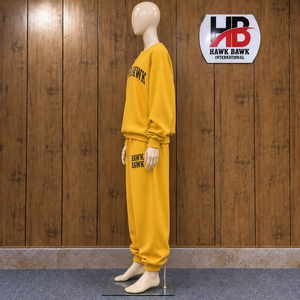 Custom <b>Women</b> Casual Style Relaxed Fit <b>Sweatsuit</b> Set Sweatshirt Crew Neck Full Sleeve Loose Fit Soft Feel Warm Feel Everyday - Product Image 3