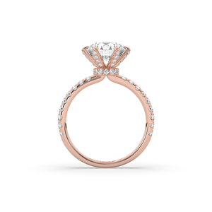 Anillo de Diamante Cultivado en Laboratorio con Certificación IGI, Corte Redondo de 2.5 Ct, Plata 925, Estilo Único, Ligero, Corte Brillante, Joyería Fina para Boda - Product Image 5