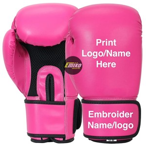 Gants de boxe en PU haute performance, unisexes, avec sangle de poignet sécurisée à scratch pour entraînements sur sac de frappe - Product Image 2