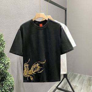 Camisetas Bordadas de Alta Calidad al por Mayor, Camisetas Bordadas Personalizadas de Lujo con el Logotipo de su Marca, Camisetas para Hombre - Product Image 5