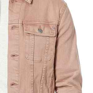 แจ็คเก็ตยีนส์ผู้ชายคุณภาพสูงสไตล์เท่ห์สำหรับฤดูหนาว  ปกคอพับได้  ตัดเย็บตามสั่ง  ระบายอากาศได้ดี  แจ็คเก็ตยีนส์แบบสั่งทำพิเศษ - Product Image 4