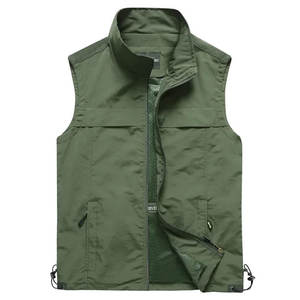 Gilet de sécurité réfléchissant de qualité supérieure, classe 1 ANSI, avec LED, imperméable, avec logo personnalisé, multi-poches, vêtements de travail pour la photographie - Product Image 4