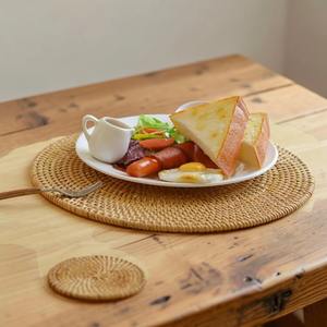 Posavasos Redondos Simples, Ideales para Tazas de Té Calientes y Platos, para Mantener la Mesa Limpia y Protegida en el Hogar, Venta al por Mayor desde India - Product Image 4