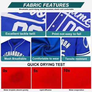 Uniformes de Béisbol Sublimados Personalizados de la Mejor Calidad al por Mayor, Camiseta de Árbitro Unisex 100% Poliéster, Malunet Enterprises 240g - Product Image 3