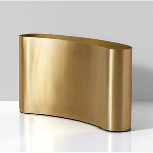 Home Decorative Flower <b>Vase</b> aluminium Handicraft Hammered Flower Pot modern luxury <b>unique</b> flower <b>vase</b> for weeding hotels - Product Image 2