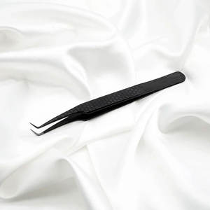 Pince à épiler professionnelle pour extensions de cils, outil d'application de cils en acier inoxydable pour salon de beauté, artiste en extensions de cils et professionnels du maquillage - Product Image 3