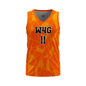 Uniformes de Baloncesto Personalizados para Hombre, Camisetas Transpirables con Letras Impresas por Sublimación en la Parte Delantera, Secado Rápido, Logotipo del Equipo Personalizado - Product Image 4