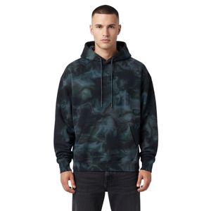 Custom <b>Vintage</b> Cotton Men <b>Tie</b> Dye Hoodies Washed Effect Oversized Pullover Kangaroo Pocket Streetwear Casual Relaxed Hoodies - Product Image 4
