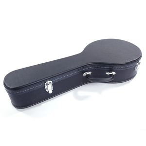 Custodia Rigida in Pelle con Motivo Microgroove per Mandolino - Nera - Product Image 6