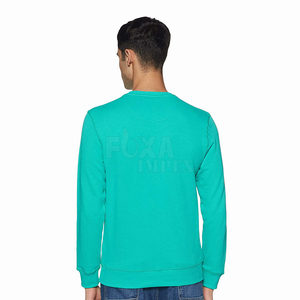 Échantillon gratuit d'hiver et d'automne Sweat-shirt à col rond pour hommes doublé de polaire Pull à manches longues Casual Stylish Wear Warm Fit for Sale - Product Image 2