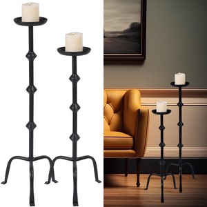 Porte-bougies en bois de manguier faits à la main, design carré pour la décoration de la maison - Vente en gros personnalisée OEM par Aqudus - Product Image 2
