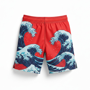 Wholesale Custom MMA <b>Shorts</b> 4-Way Stretch Lightweight Fight Gear <b>Grappling</b> Trunks for Martial Arts Academy Distribution - Product Image 4