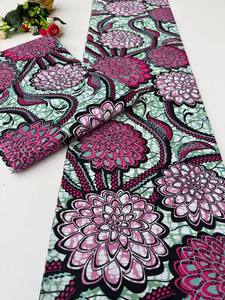 High Quality Nigerian African Wax Print & Ankara 100% Cotton Fabric Vibrant Patterns for Fashion Clothing South Africa - Product Image 5