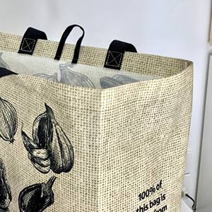 Bolsas Ecológicas con Logotipo Impreso, Tejidas en Polipropileno, Extra Grandes, Personalizadas, en Forma de Bote, Fábrica en Vietnam, Gran Capacidad - Product Image 3