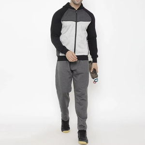 Winter Collection <b>Men</b> Cotton Custom Tech Fleece Tracksuits Sports Track <b>Suit</b> Breathable <b>Men</b> Tracksuit with Custom Logo - Product Image 4