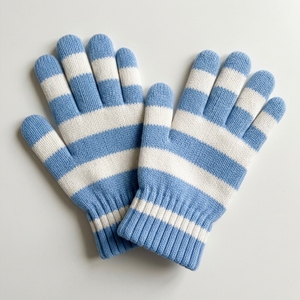Guantes de Seguridad de Algodón, Guantes de Trabajo con Puño de Punto, Antideslizantes, Textura Lisa, Sin Polvo, Sin Silicona, Uso General - Product Image 1