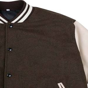 Vestes de baseball varsity à col rabattu style High Street pour hommes, personnalisables avec des patchs en chenille, veste de baseball universitaire pour hommes - Product Image 4