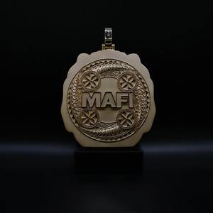 จี้เพชรโมอิสซาไนต์ VVS ลดราคาพิเศษ สไตล์ฮิปฮอป เงินแท้ 925  จี้โมอิสซาไนต์ เครื่องประดับโมอิสซาไนต์ GRA ผ่านการทดสอบคุณภาพเทียบเพชร - Product Image 3