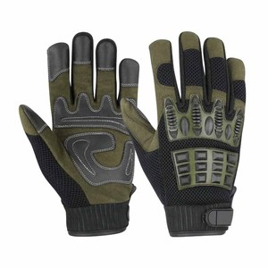 Synthetic Leather Palm of Digital Pu Leather Back Mesh With <b>Lamination</b> Neoprene Cuff Mechanic Gloves Customized Logo - Product Image 6