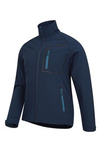 Chaqueta Softshell con Capucha para Hombre, Resistente al Agua, Cortavientos, con Tela Elástica para Senderismo, Camping, Escalada y Actividades al Aire Libre - Product Image 2