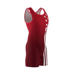 Trajes de Lucha de Poliéster Ligeros, Duraderos y de Alta Calidad para Hombre, Diseño Personalizado para Equipos, Secado Rápido, Transpirables y Ecológicos - Product Image 3