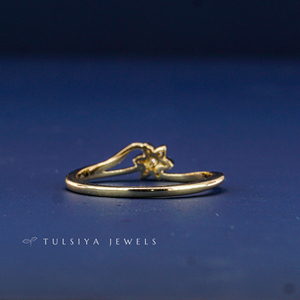 Anillo de Diamante Sintético Minimalista y Elegante para Mujer, Oro Sólido de 14K, Diamante Cultivado en Laboratorio, Joyería Fina para Uso Diario, Corte Brillante - Product Image 5