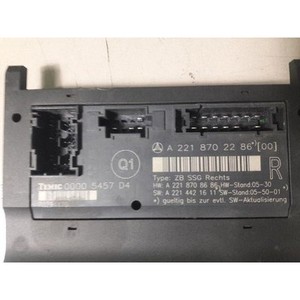 ECU และโมดูลคอมพิวเตอร์มือสองสำหรับรถยนต์ S-class รุ่น A2218702286 - Product Image 4