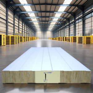 PROCK Panneau Sandwich Moderne Résistant à l'Eau et à la Haute Résistance au Feu pour Mur Extérieur, Usine/Entrepôt, Cloison - Product Image 1