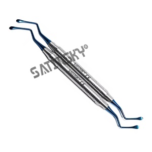 Juego de púas dentales, 4 Uds., Kit de herramientas dentales de acero inoxidable, limpieza de dientes para higiene periodontal y herramienta de selección, instrumento quirúrgico - Product Image 2