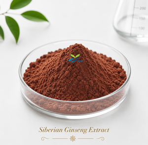 Extrait de ginseng sibérien naturel d'approvisionnement direct d'usine HGO (qualité alimentaire) spécification 1.8% Eleutheroside (extrait standardisé) - Product Image 1