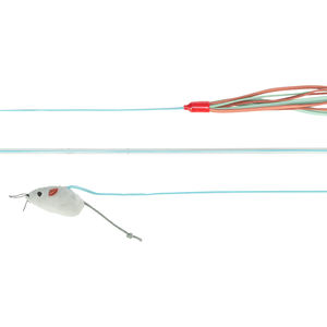 Baguette de jeu de 40 cm avec 2 jouets interactifs pour animaux de compagnie - Product Image 2