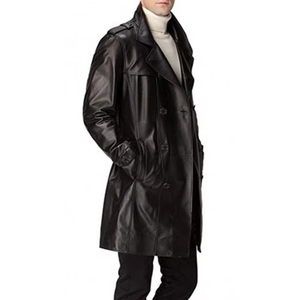 New Custom Design Fashion Motorbike Winter Leather <b>Jacket</b> Front Zipper Side Pockets Casual Wear Winter <b>Biker</b> <b>Jacket</b> - Product Image 5