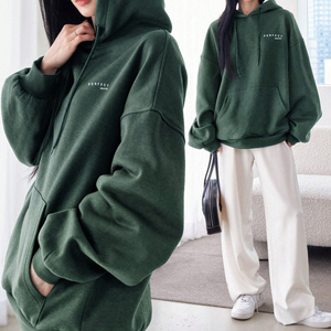 เสื้อสเวตเชิ้ตผู้หญิงคุณภาพสูง คอกลม สวมใส่สบาย ปักโลโก้ตามสั่ง พิมพ์ลาย เสื้อฮู้ดดี้ ชุดวอร์ม กางเกงจ็อกเกอร์ - Product Image 6