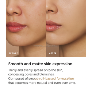 Crème BB K-Beauty Milky Glow à haute couvrance, hydratant pour le visage, SPF50+ PA++++ OEM - Product Image 5