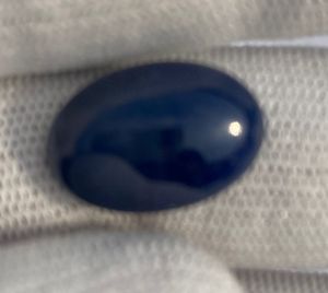 Cabochon bleu naturel 15,05 carats, pierre précieuse de qualité supérieure, taille ovale, pierre pour bijoux - Product Image 2