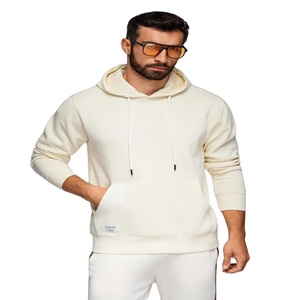 Sudadera con Capucha, Corte Regular, Invierno, Moda Casual, Versátil, Unisex, Color Sólido, 100% Algodón, Felpa, 450 GSM, Secado Rápido, Transpirable - Product Image 1