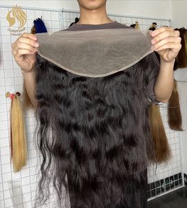 Frontal Human Hair <b>Wigs</b> Natural Straight Human Hair Extensions for women Vietnamese supplier Make <b>Wigs</b> With Lace Closure Frontal - Product Image 1