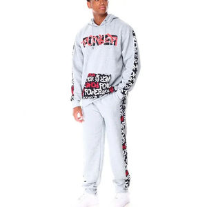 Nuevo Conjunto Deportivo Personalizado de Primera Calidad 2026, Sudadera con Cuello Redondo, Ropa Deportiva Resistente, Conjunto Masculino de 2 Piezas - Product Image 4