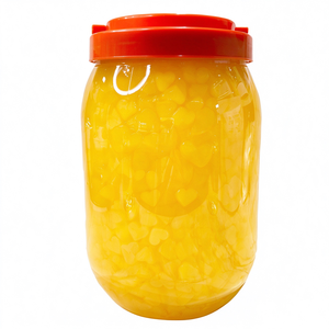 Jalea de Coco con Sabor a Mango en Forma de Corazón, Nata de Coco Amarilla, Ingredientes para Té Boba Masticable para Restaurantes - Product Image 6