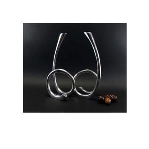 Hot Selling Modernist Cast Aluminum <b>Candle</b> <b>Holder</b> Heavy Solid Handmade Decorative <b>Holder</b> for Home Decoration - Product Image 1