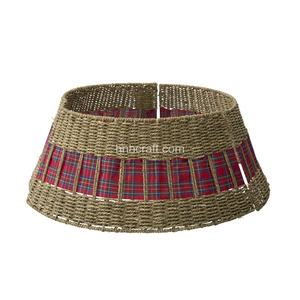 Decoración navideña para el hogar, colgante de lujo hecho a mano, jacinto de agua, falda de árbol de Navidad, hecho en Vietnam, venta al por mayor - Product Image 5