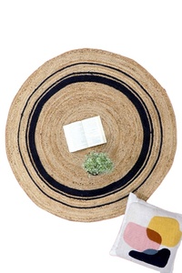 High Standard Quality Natural Jute Woven Customized Non-Slip Rug Runner Mats for Home Use <b>Floor</b> <b>Covering</b> - Product Image 6