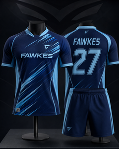 Camiseta de Fútbol Personalizada al por Mayor 2025, Sublimación de Alta Calidad, Nombre y Número, Unisex, Servicio OEM, Diseño Personalizado, 100% Poliéster - Product Image 3