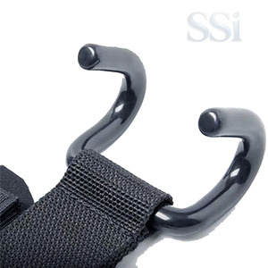 Crochets de levage de force industrielle pour soulevés de terre, supports de poignet pour musculation, équipement d'entraînement de gym - Product Image 3