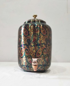 Urban Style Copper Water Dispenser Modern Design Copper Water Dispenser Hand Crafted Wholesale Copper Water Dispenser - Product Image 4