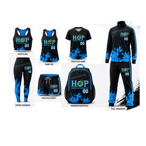 Conjunto de Ropa de Baile para Mujer, Camiseta de Práctica, Top Deportivo, Leggings, Pantalones Cortos, Traje Deportivo, Mochila, Atuendo de Animadora para Adultos - Product Image 1